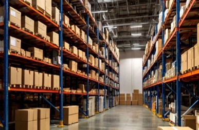 米国3PLの保管エリア・保管方法